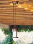 Подвесной светильник Постиерла (Альдо Бернарди, Италия) из литой латуни