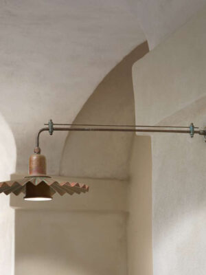 Настенный светильник Чиветта (Альдо Бернарди, Италия) из латуни