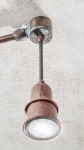 Светильник спот Чиветта (Альдо Бернарди, Италия), из состаренной латуни
