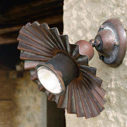 Светильник бра Чиветта (Альдо Бернарди, Италия) из латуни