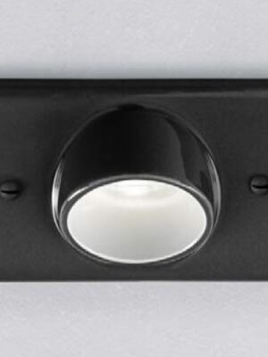 Настенный светильник-спот Самба (Альдо Бернарди, Италия), керамический, светодиодный, для подсветки ступеней