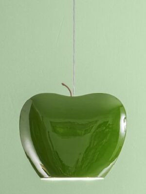 Подвесной светильник Фрутс (Альдо Бернарди, Италия), светодиодный, в форме яблока