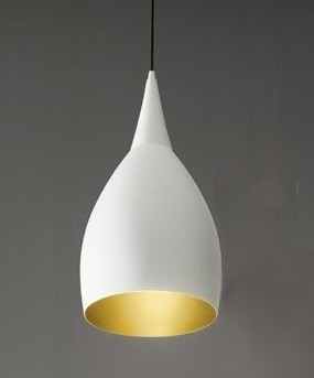 Подвесной светильник Каппадокия (Альдо Бернарди, Италия), из эмалированного алюминия, белого цвета