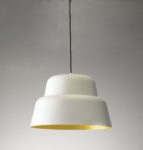 Подвесной светильник Каппадокия (Альдо Бернарди, Италия), алюминиевый, матового белого цвета