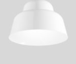Подвесной светильник Каппадокия (Альдо Бернарди, Италия), алюминиевый, белый, глянцевый