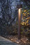 Уличный светильник Абарт 204 (Альдо Бернарди, Италия) из латуни, с рассеивающим теплым светом