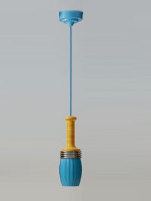 Подвесной керамический светильник Брашес (Альдо Бернарди, Италия), в виде малярной кисти