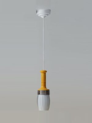 Подвесной керамический светильник Брашес (Альдо Бернарди, Италия), выполненный в виде малярной кисти